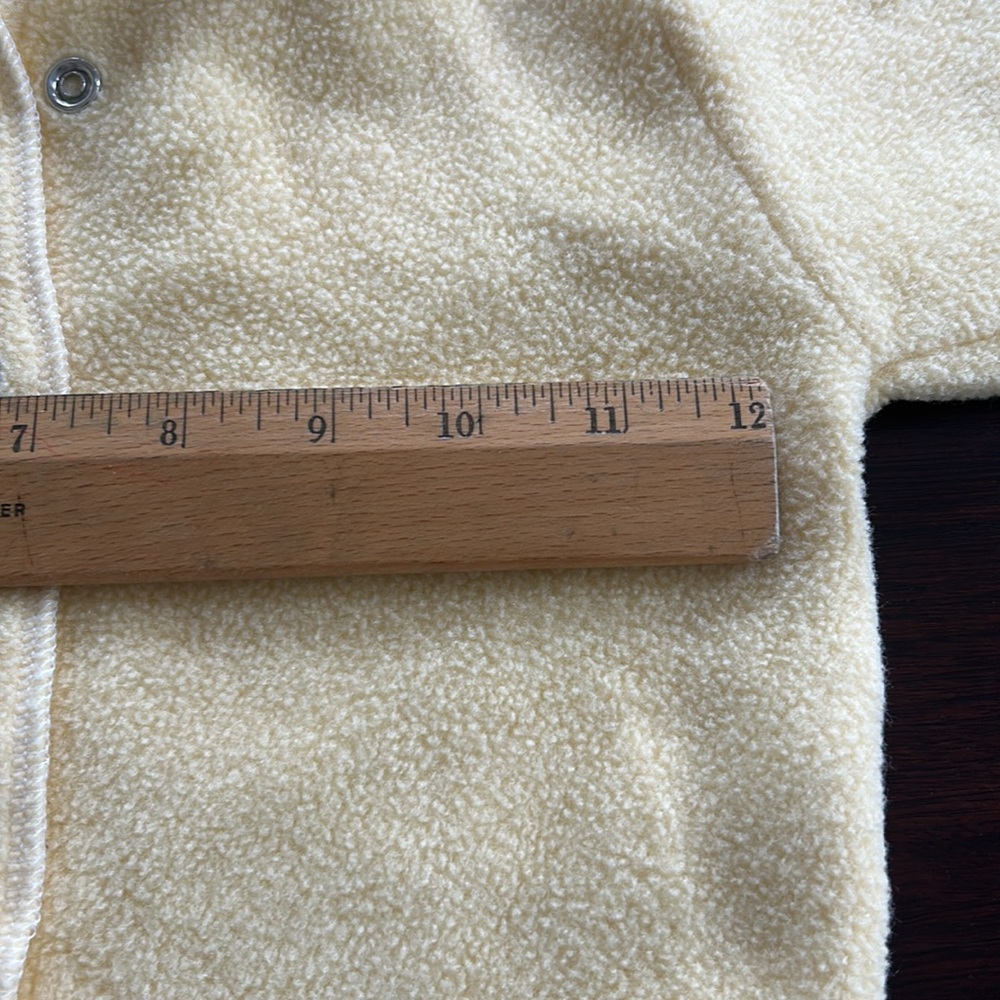Baby girl fleece hooded jacket - Picture 7 of 8